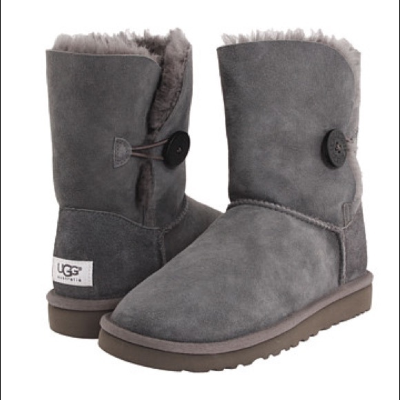 ugg bailey button grey